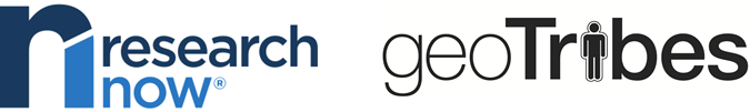 research now and geotribes logo
